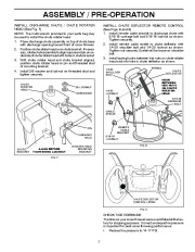 Poulan Pro Owners Manual, 2009 page 7