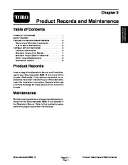 Toro 01088SL Rev F Service Manual Groundsmaster 3500 D Preface Publication page 9