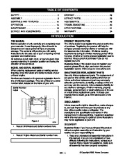Ariens Sno Thro 926001 2 3 4 5 6 926301 926501 Snow Blower Owners Manual page 4
