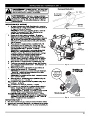 MTD Yard Man YM70SS 2 Cycle Trimmer Lawn Mower Owners Manual page 23