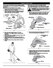 MTD Yard Man YM70SS 2 Cycle Trimmer Lawn Mower Owners Manual page 5