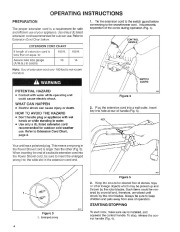 Toro 38005 1200 Power Curve Snowthrower Owners Manual, 1995 page 4