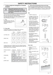 Husqvarna 254XP 257 262XP Chainsaw Owners Manual, 1998 page 11