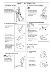 Husqvarna 254XP 257 262XP Chainsaw Owners Manual, 1998 page 15