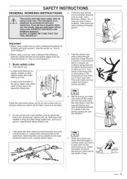 Husqvarna 254XP 257 262XP Chainsaw Owners Manual, 1998 page 19