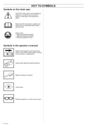 Husqvarna 254XP 257 262XP Chainsaw Owners Manual, 1998 page 2