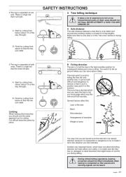 Husqvarna 254XP 257 262XP Chainsaw Owners Manual, 1998 page 21