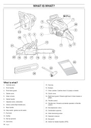 Husqvarna 254XP 257 262XP Chainsaw Owners Manual, 1998 page 24