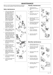 Husqvarna 254XP 257 262XP Chainsaw Owners Manual, 1998 page 33