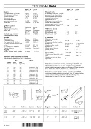 Husqvarna 254XP 257 262XP Chainsaw Owners Manual, 1998 page 34