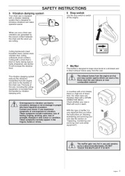 Husqvarna 254XP 257 262XP Chainsaw Owners Manual, 1998 page 7