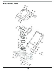 MTD S 230 240 250 260 261 Single Stage Snow Blower Owners Manual page 16