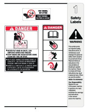 MTD S 230 240 250 260 261 Single Stage Snow Blower Owners Manual page 3