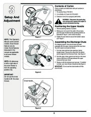 MTD S 230 240 250 260 261 Single Stage Snow Blower Owners Manual page 6