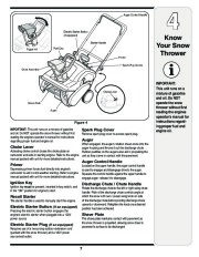 MTD S 230 240 250 260 261 Single Stage Snow Blower Owners Manual page 7