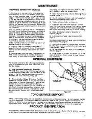 Toro 16400, 16401, 16402 Toro Lawnmower Owners Manual, 1991 page 11