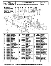 Poulan 3450 3750 Chainsaw Parts List page 1