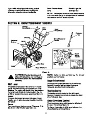 MTD 614E 644E 664G Snow Blower Owners Manual page 11