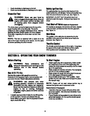 MTD 614E 644E 664G Snow Blower Owners Manual page 12