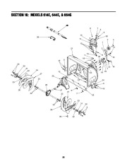 MTD 614E 644E 664G Snow Blower Owners Manual page 22