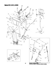 MTD 614E 644E 664G Snow Blower Owners Manual page 24