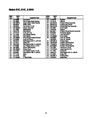 MTD 614E 644E 664G Snow Blower Owners Manual page 27