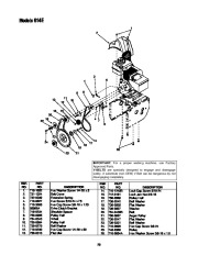 MTD 614E 644E 664G Snow Blower Owners Manual page 28