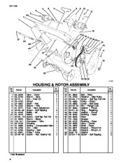 Toro 38005 1200 Power Curve Snowthrower Parts Catalog, 1996 page 2