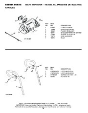 Poulan Pro Owners Manual, 2009 page 28