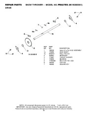 Poulan Pro Owners Manual, 2009 page 34