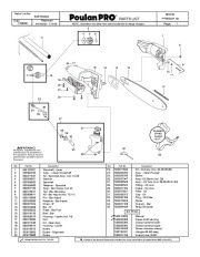 Poulan Pro Owners Manual, 2009 page 1