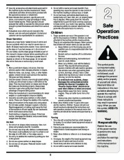 MTD Pro 760 779 Series Transmatic Lawn Tractor Lawn Mower Owners Manual page 5