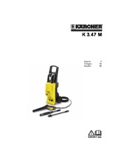 Kärcher K 3.47 M Electric Power High Pressure Washer Owners Manual page 1