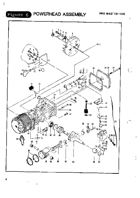 Mcculloch 3200 Chainsaw Parts Diagram
