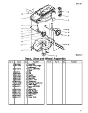 Toro 20052 Toro Carefree Recycler Electric Mower, E24 Parts Catalog, 2001 page 3