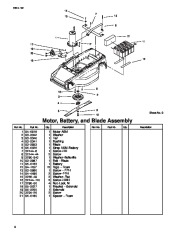 Toro 20052 Toro Carefree Recycler Electric Mower, E24 Parts Catalog, 2001 page 4