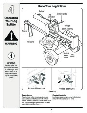MTD Troy-Bilt LS 27 TB Log Splitter Lawn Mower Owners Manual page 8