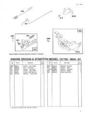 Toro Toro Lawnmower Parts Catalog, 1996 page 7