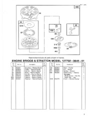 Toro Toro Lawnmower Parts Catalog, 1996 page 9