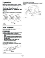 Toro 51701 Hand-Held Sweeper Blower Owners Manual, 2014 page 5