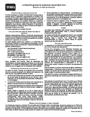 Toro 03527, 03528 Toro 5-Blade Cutting Unit, Reelmaster 5200-D and 5400-D Manual del Propietario, 2005 page 16