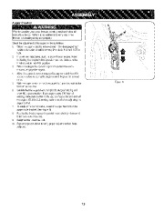 Craftsman 247.88970 Craftsman 26-Inch Snow Blower Owners Manual, 2005 page 13