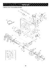 Craftsman 247.88970 Craftsman 26-Inch Snow Blower Owners Manual, 2005 page 28