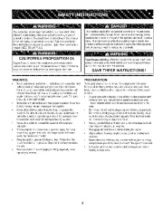 Craftsman 247.88970 Craftsman 26-Inch Snow Blower Owners Manual, 2005 page 3