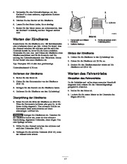 Toro 62925 5.5 hp Lawn Vacuum Laden Anleitung, 2001 page 17