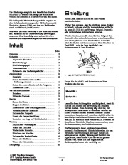 Toro 62925 5.5 hp Lawn Vacuum Laden Anleitung, 2001 page 2