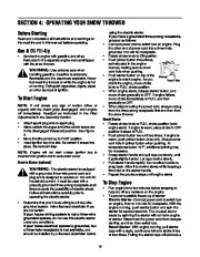 MTD Yard Man Two Stage Snow Blower Owners Manual page 10