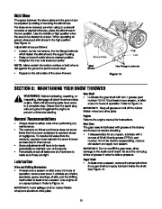 MTD Yard Man Two Stage Snow Blower Owners Manual page 13