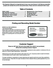 MTD Yardworks 769-03250 Snow Blower Owners Manual page 2