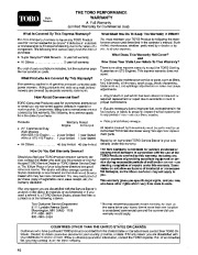 Toro Toro Lawnmower Owners Manual, 1996 page 16